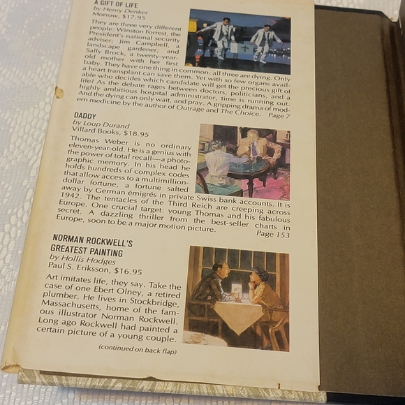 Vintage Reader's Digest Condensed Books Volume 1 1989 - Picture 7 of 16